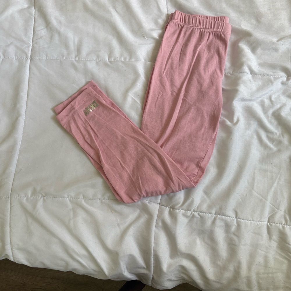 DKNY Soft Pink Kids Leggings